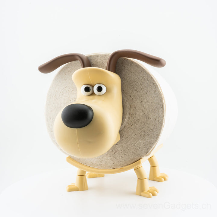 WC Rollenhalter Hund als kreative Bad Deko (2 Stück)