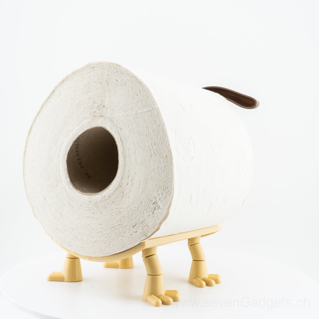 WC Rollenhalter Hund als kreative Bad Deko (2 Stück)