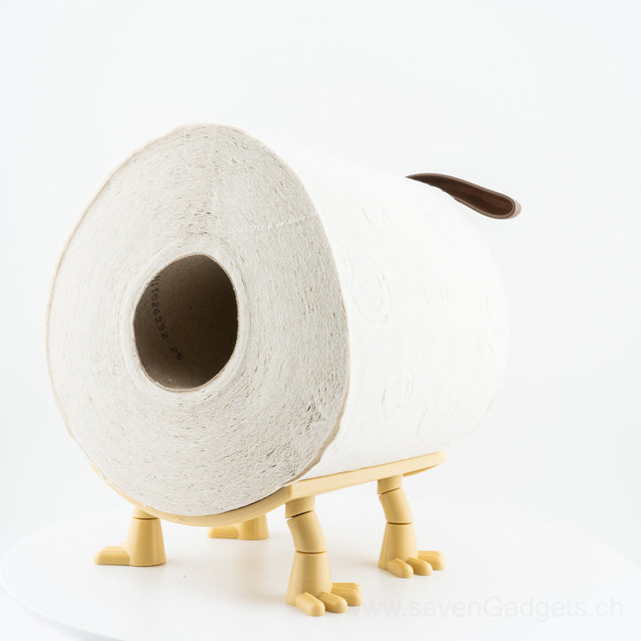 WC Rollenhalter Hund als kreative Bad Deko (2 Stück)