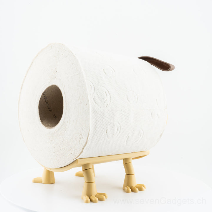 WC Rollenhalter Hund als kreative Bad Deko (2 Stück)
