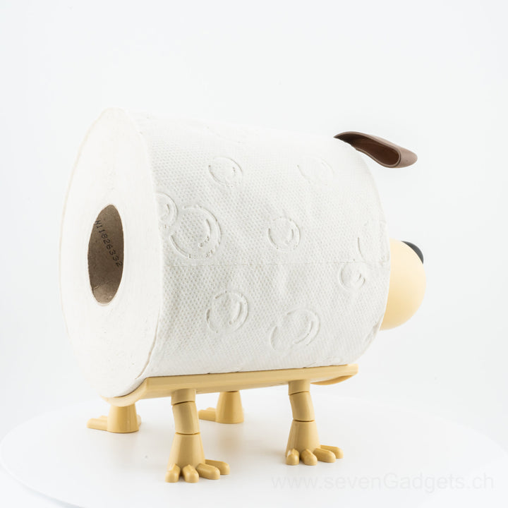 WC Rollenhalter Hund als kreative Bad Deko (2 Stück)