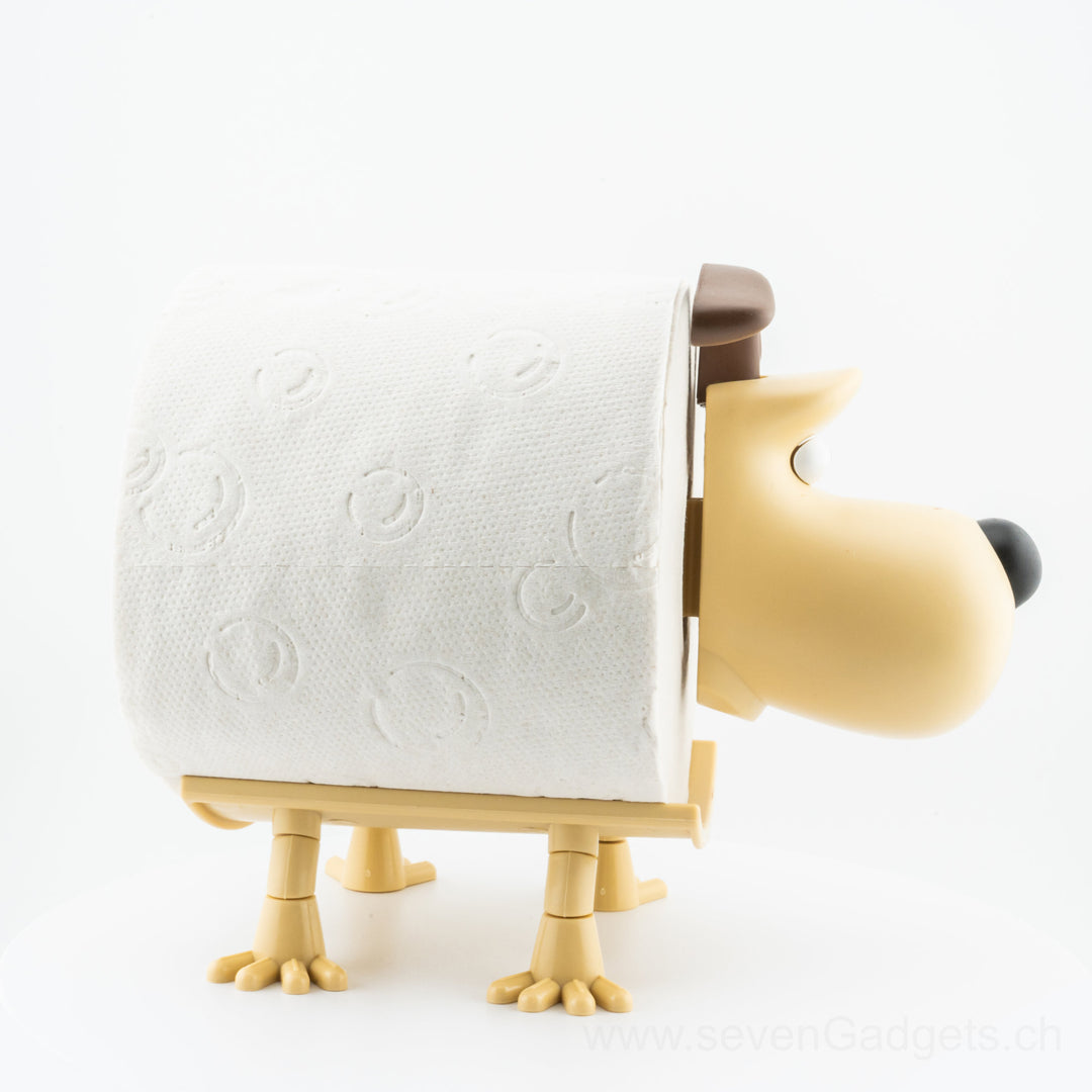 WC Rollenhalter Hund als kreative Bad Deko (2 Stück)