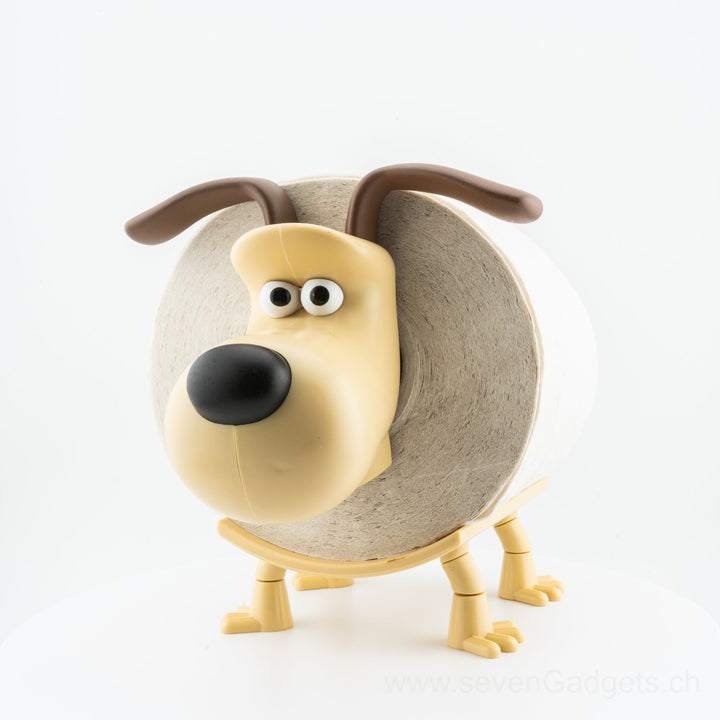 WC Rollenhalter Hund als kreative Bad Deko (2 Stück)