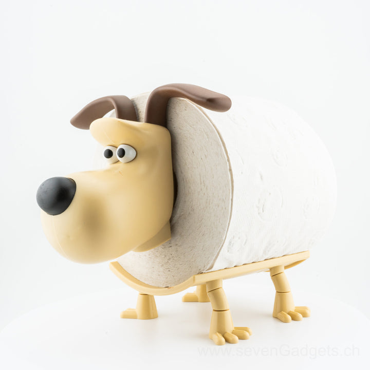 WC Rollenhalter Hund als kreative Bad Deko (2 Stück)