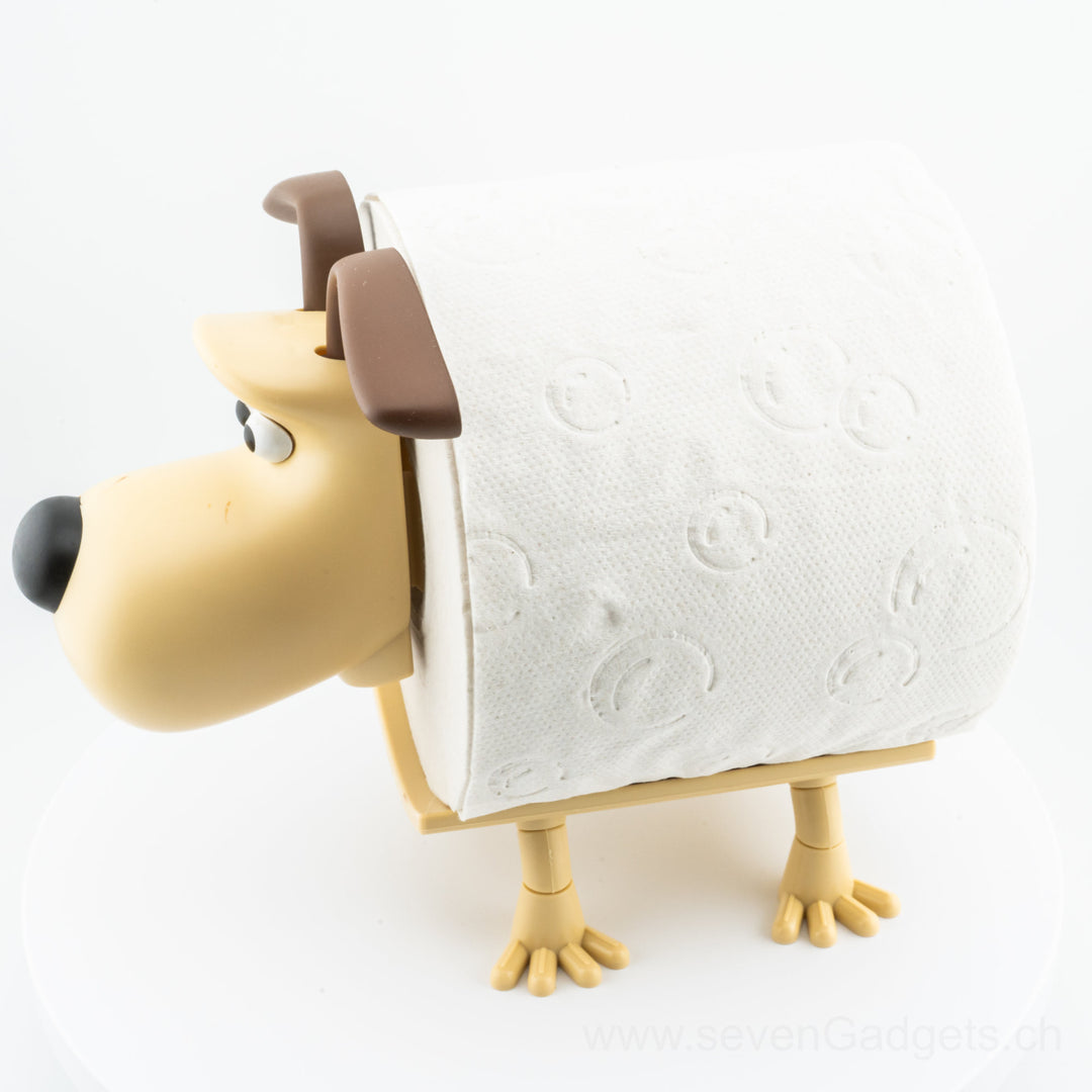 WC Rollenhalter Hund als kreative Bad Deko (2 Stück)