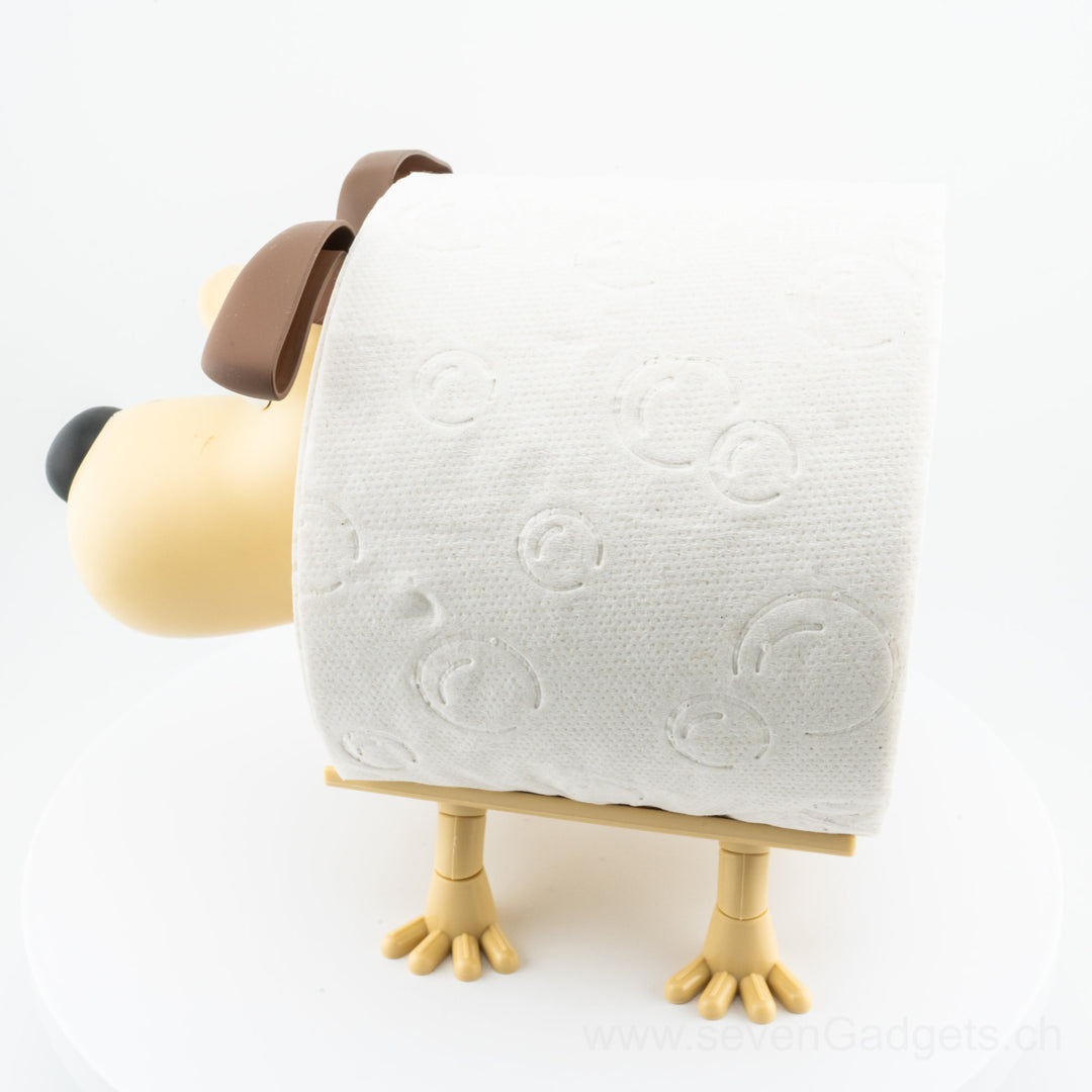 WC Rollenhalter Hund als kreative Bad Deko (2 Stück)
