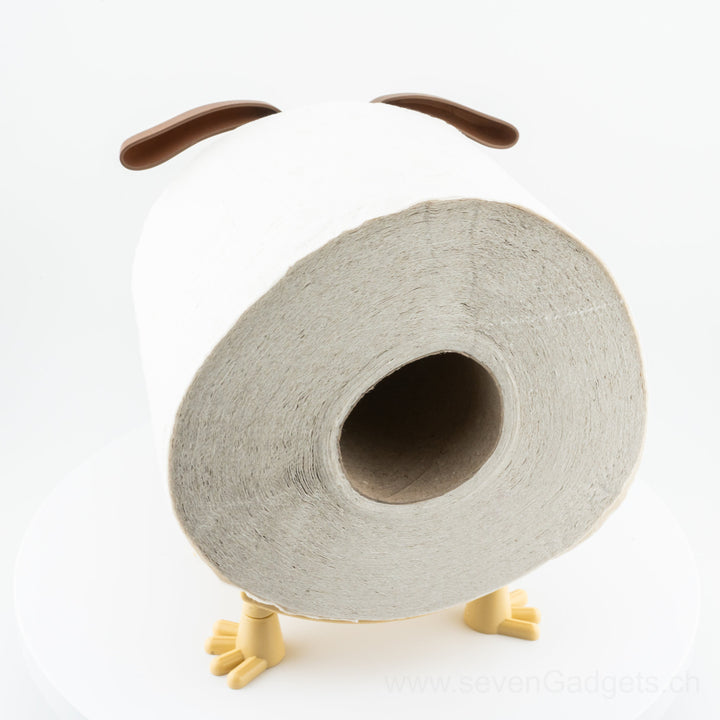 WC Rollenhalter Hund als kreative Bad Deko (2 Stück)