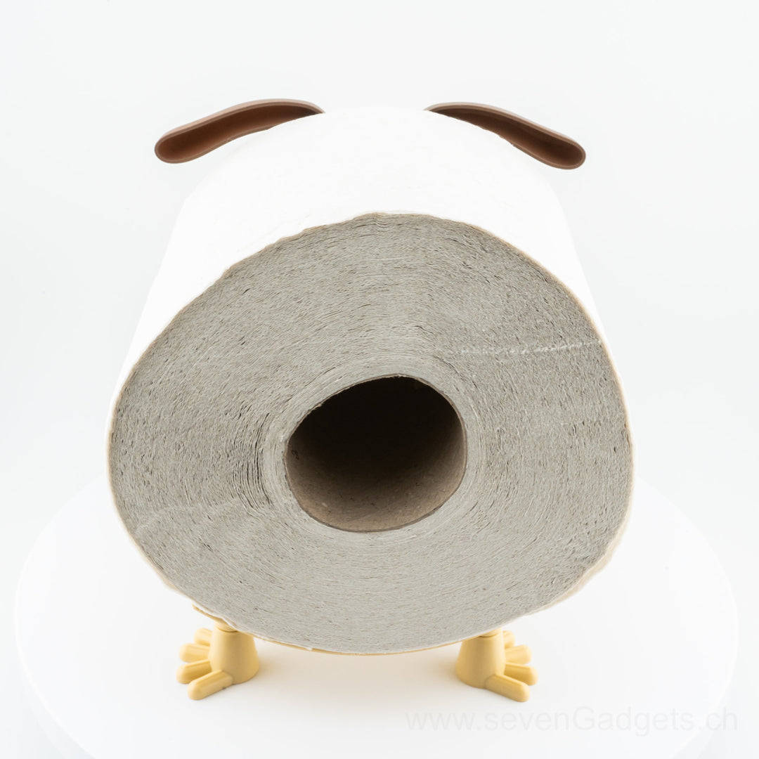 WC Rollenhalter Hund als kreative Bad Deko (2 Stück)