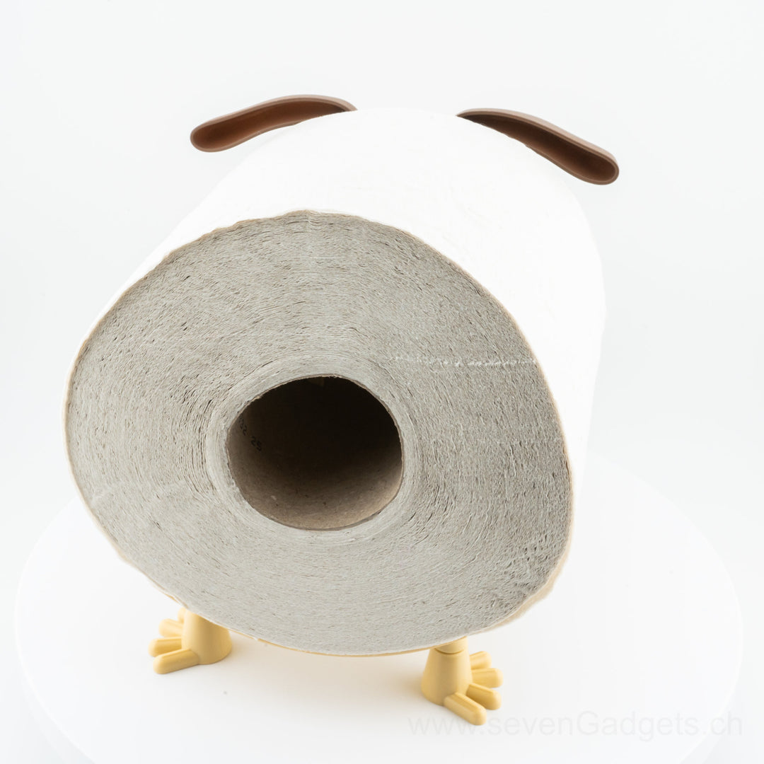 WC Rollenhalter Hund als kreative Bad Deko (2 Stück)