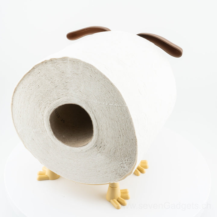 WC Rollenhalter Hund als kreative Bad Deko (2 Stück)