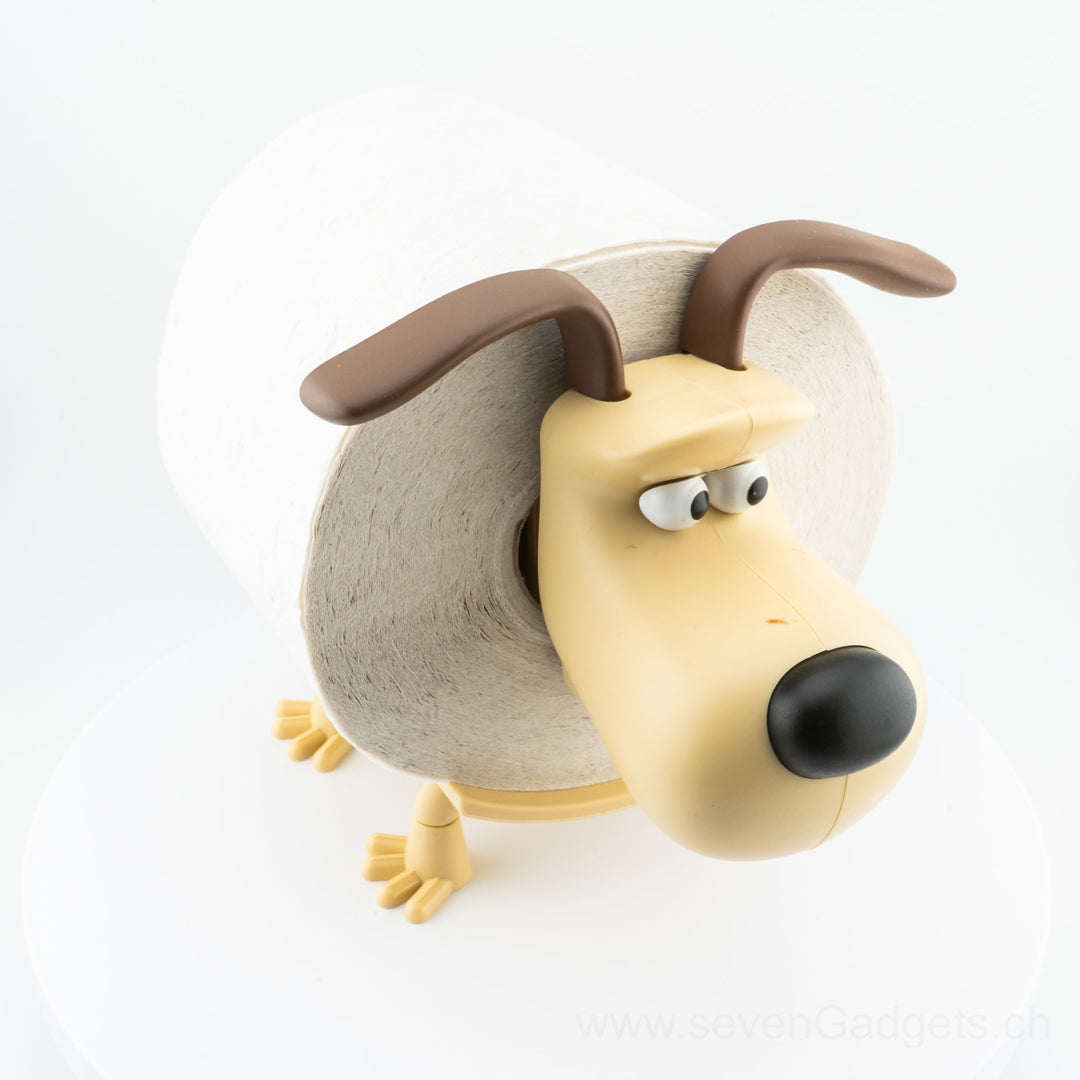 WC Rollenhalter Hund als kreative Bad Deko (2 Stück)