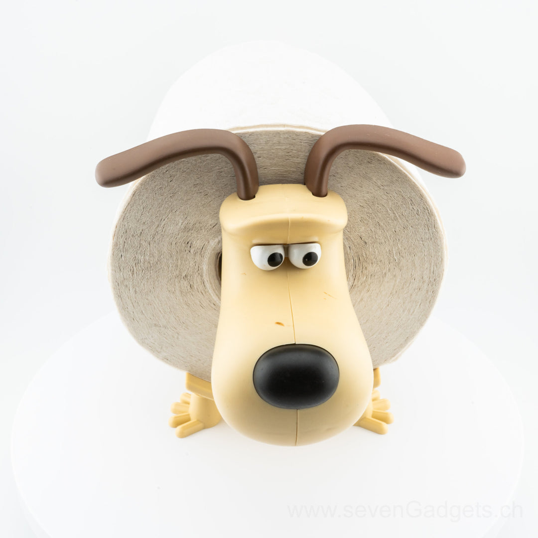 WC Rollenhalter Hund als kreative Bad Deko (2 Stück)