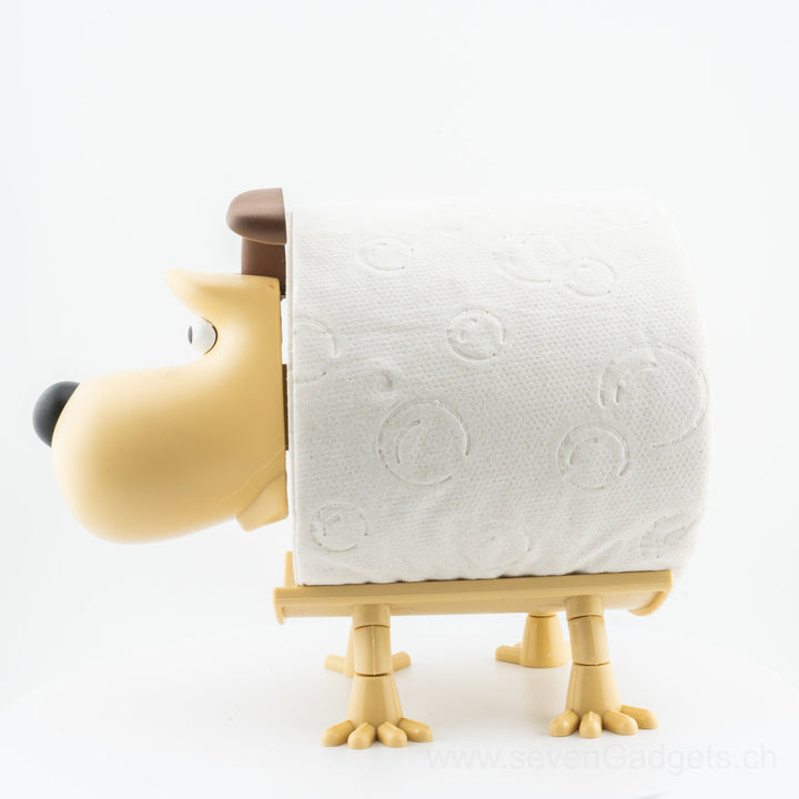 WC Rollenhalter Hund als kreative Bad Deko (2 Stück)