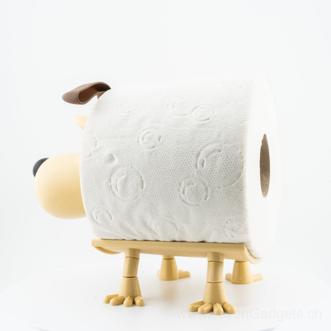 WC Rollenhalter Hund als kreative Bad Deko (2 Stück)