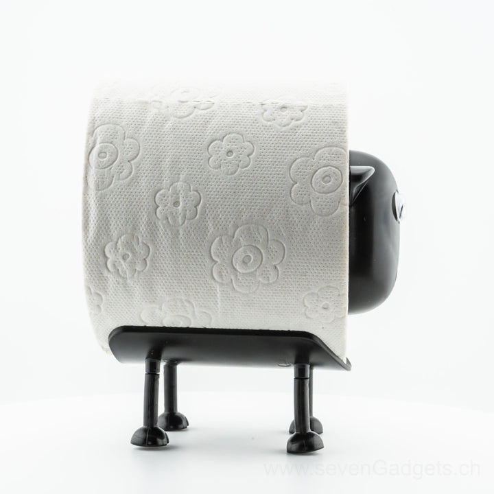 WC Rollenhalter Schaf als kreative Bad Deko (2 Stück)