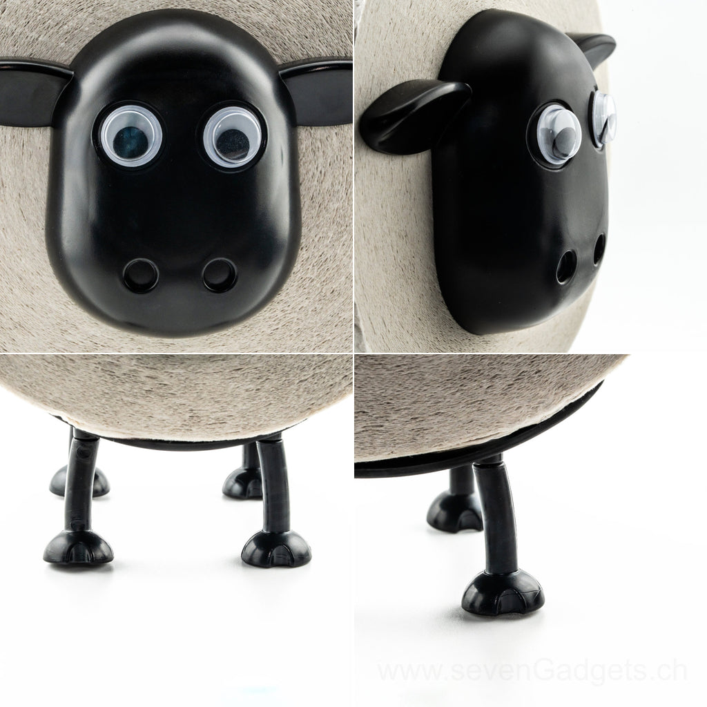 WC Rollenhalter Schaf als kreative Bad Deko (2 Stück)