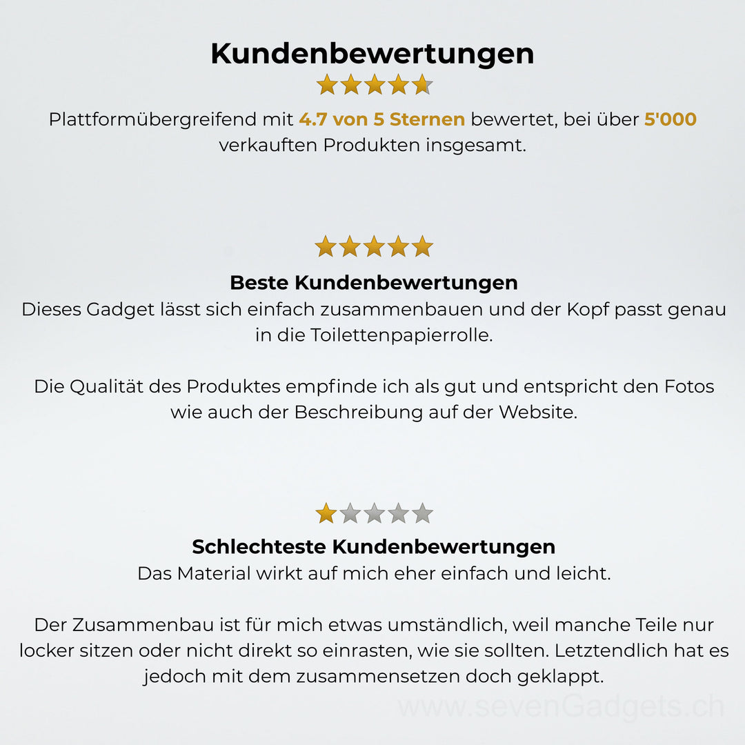 WC Rollenhalter Schaf als kreative Bad Deko (2 Stück)