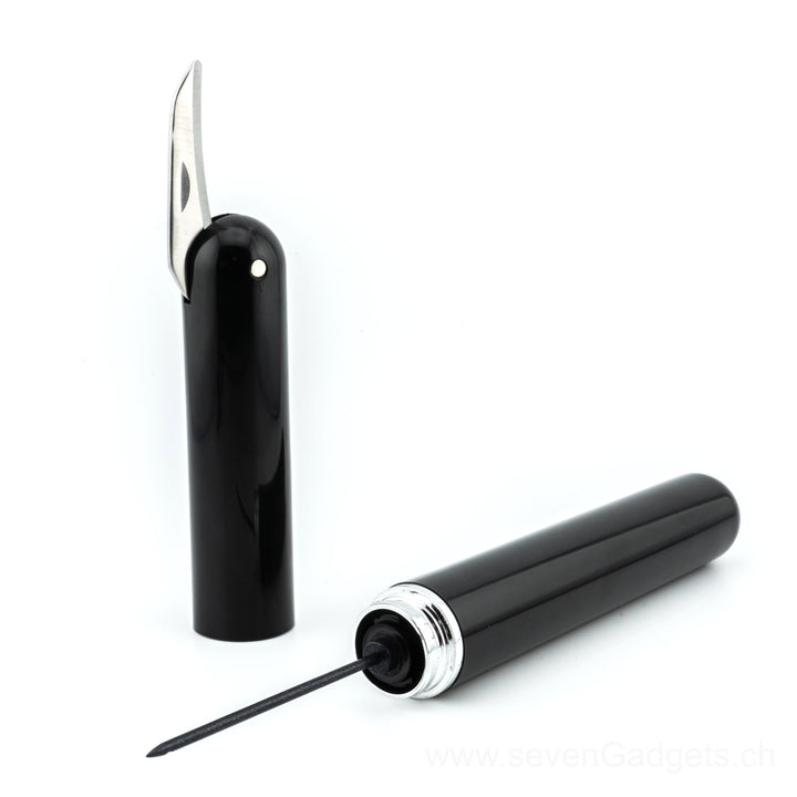 2-in-1 Luftdruck-Korkenzieher mit Schneidmesser