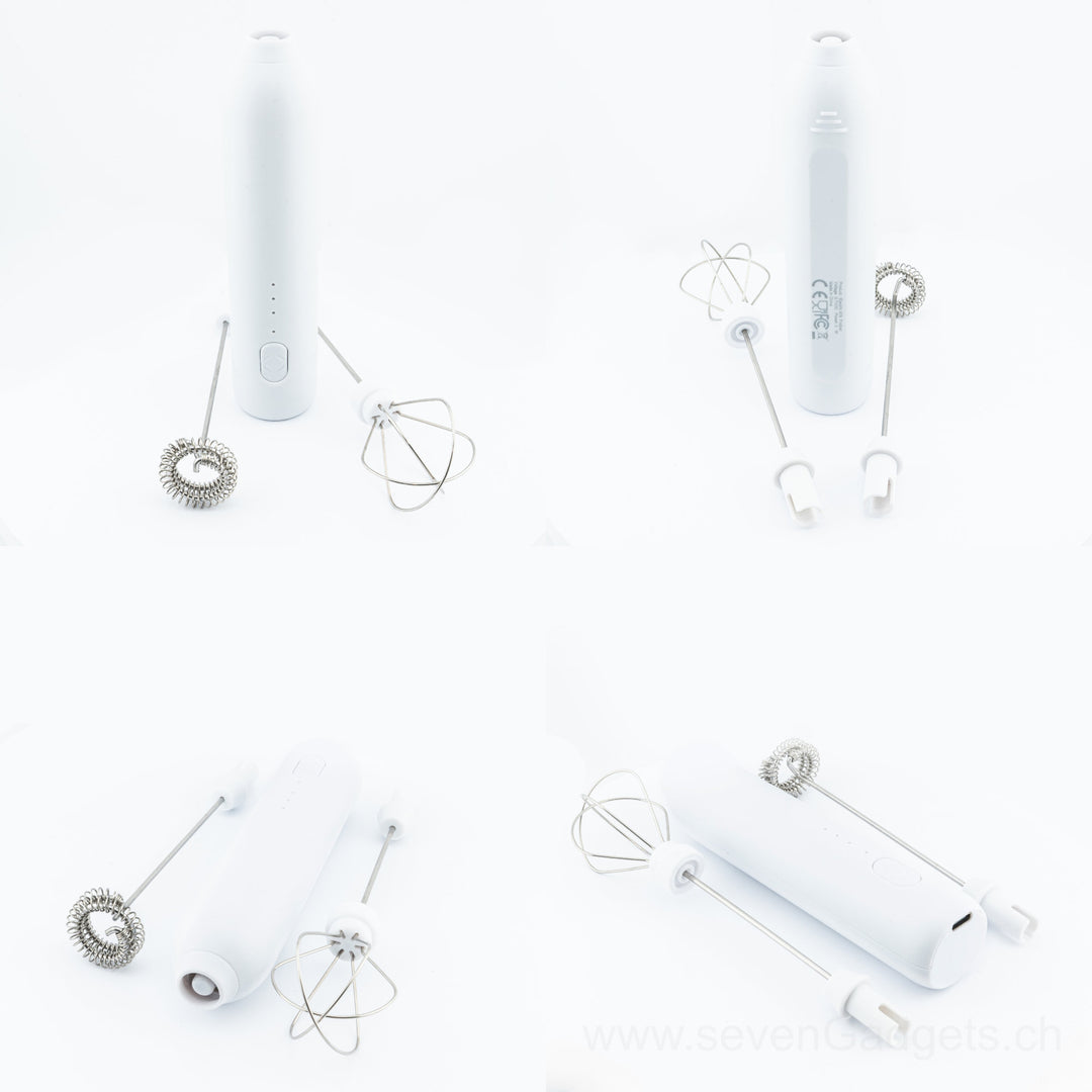 2-in-1 Milchaufschäumer und Handmixer