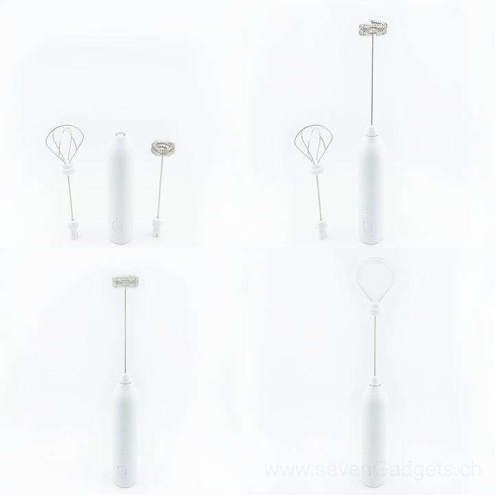 2-in-1 Milchaufschäumer und Handmixer