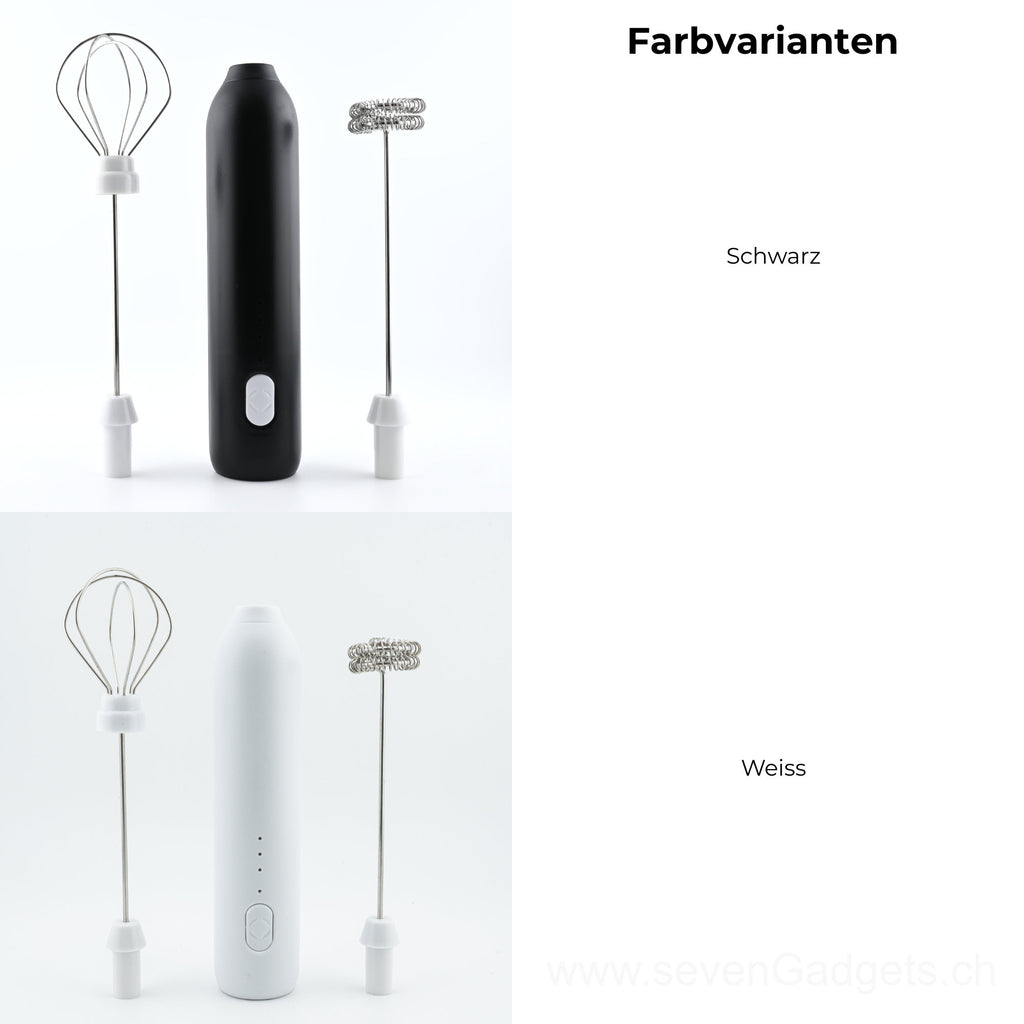 2-in-1 Milchaufschäumer und Handmixer