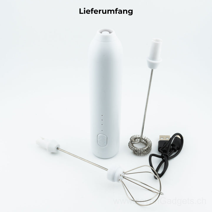 2-in-1 Milchaufschäumer und Handmixer