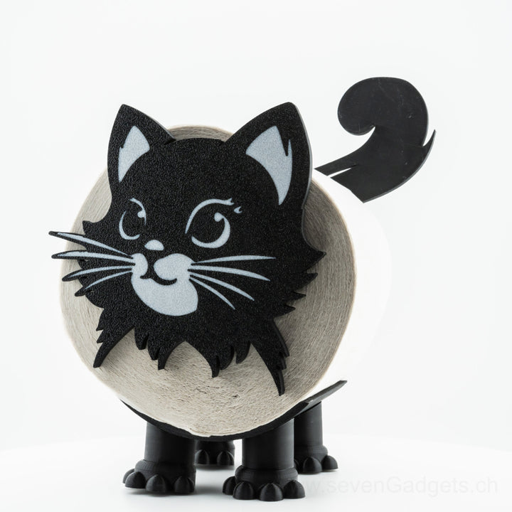 WC Rollenhalter Katze als kreative Bad Deko (2 Stück)
