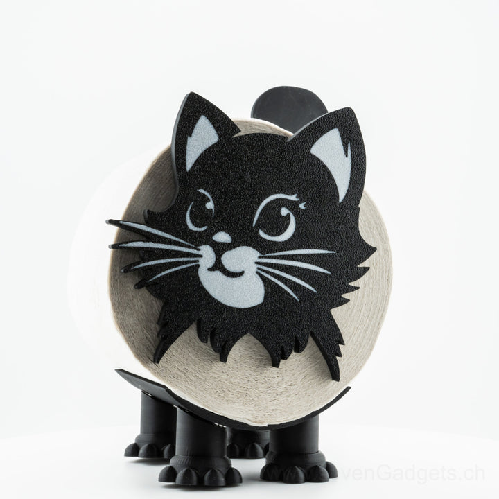 WC Rollenhalter Katze als kreative Bad Deko (2 Stück)