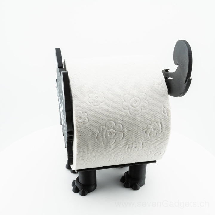 WC Rollenhalter Katze als kreative Bad Deko (2 Stück)