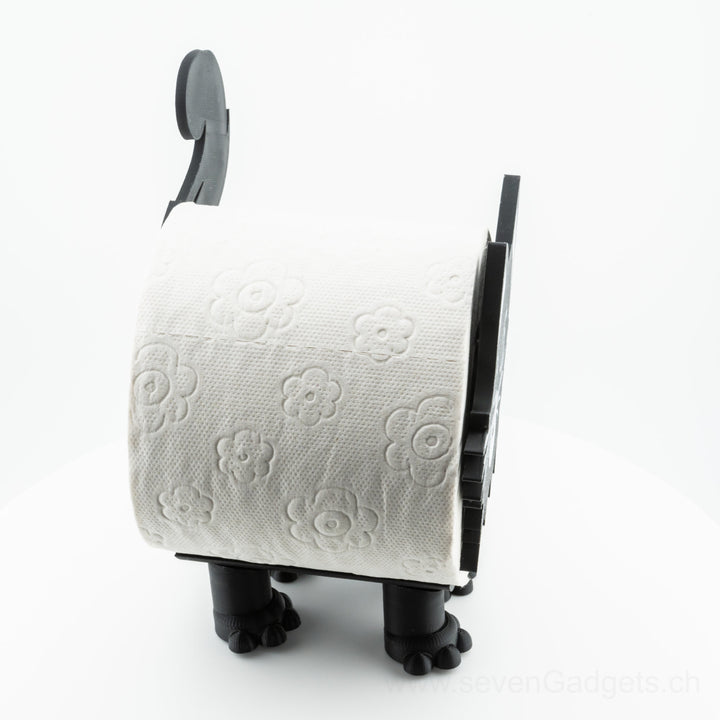 WC Rollenhalter Katze als kreative Bad Deko (2 Stück)