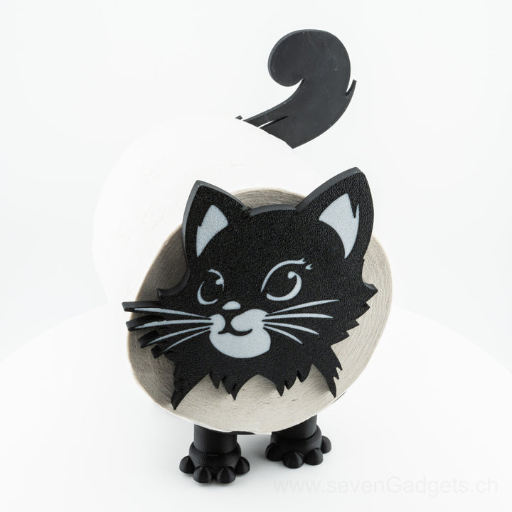 WC Rollenhalter Katze als kreative Bad Deko (2 Stück)