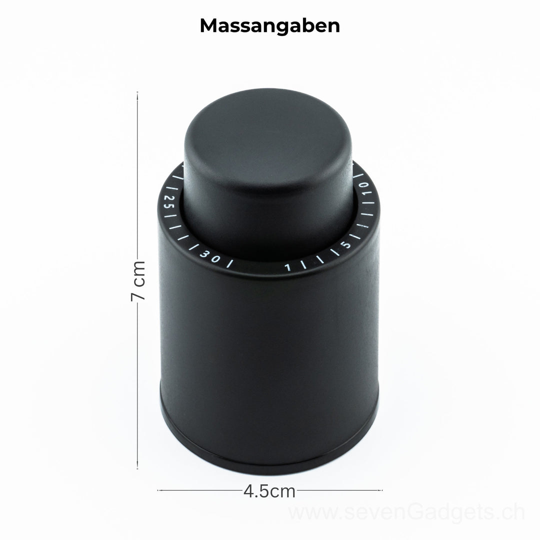 3-in-1 Vakuum Weinverschluss Vakuumpumpe (2er-Pack)