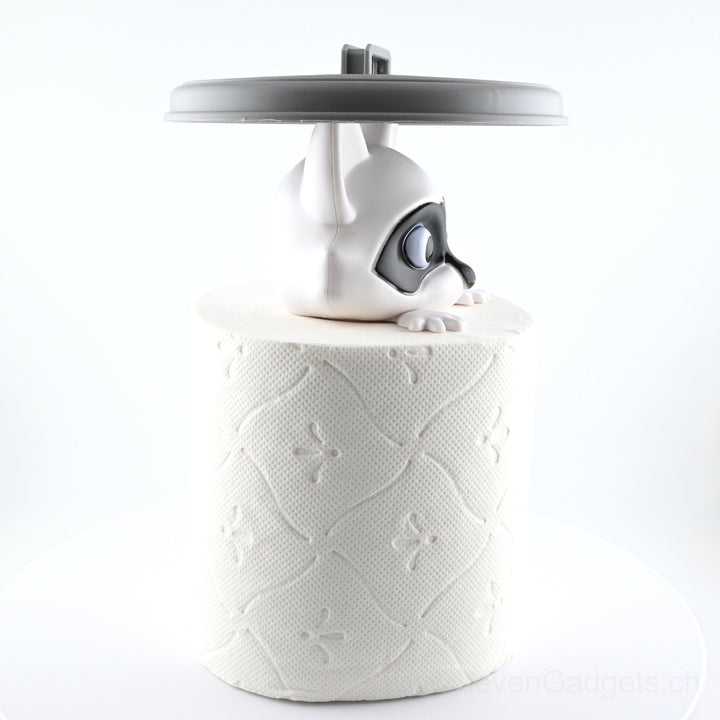 WC Rollenhalter Waschbär als kreative Bad Deko (2 Stück)